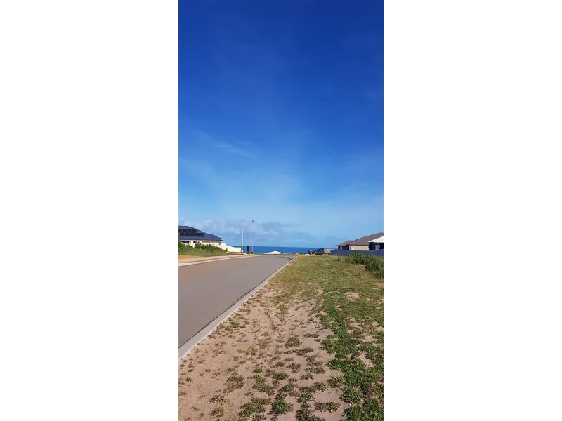 Owner reduced this splendid ocean view lot for quick sale!