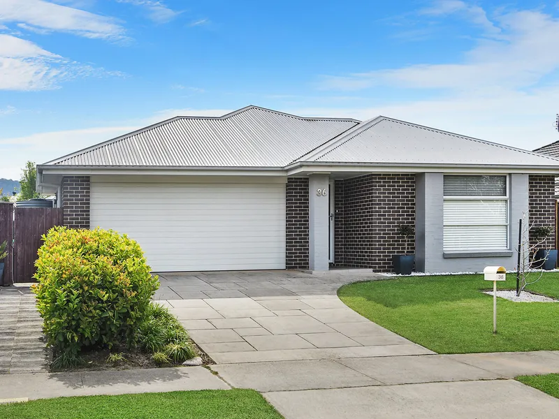 Unobstructed winter sun, two ensuites and opposite a Reserve