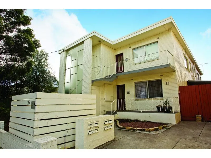 One bedroom with off street parking and storage room