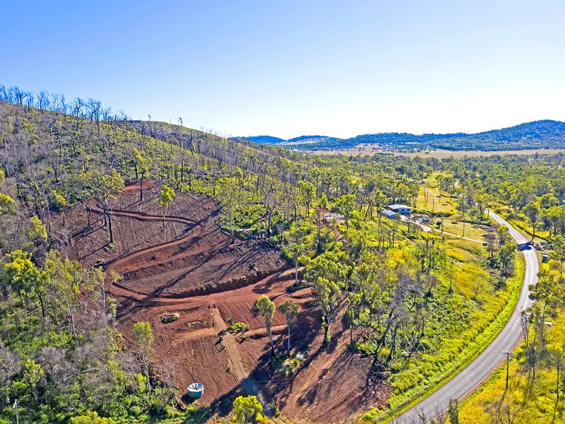 2+ acres with incredible views close to town 