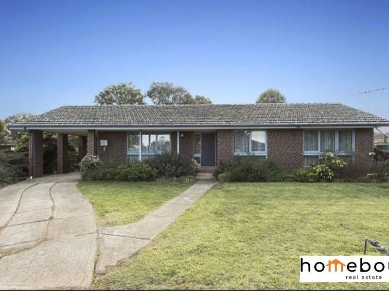 3 bedroom home available in Melton West!