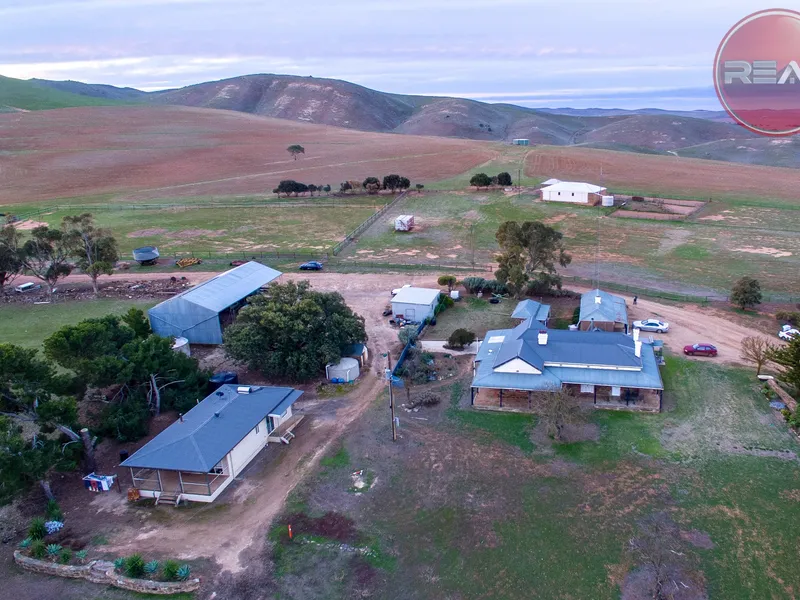 Two Residences Plus Workers Quarters, Over 1,000 Acres