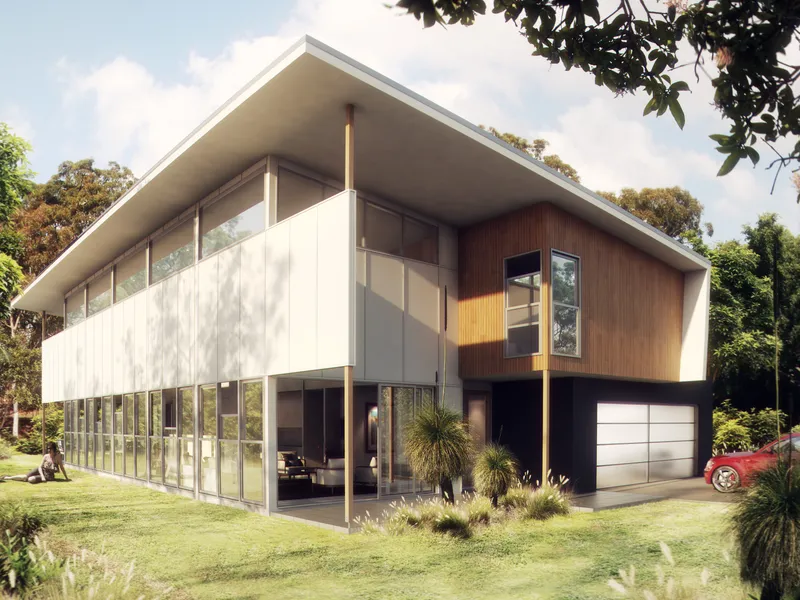 Architectural Style in an Exclusive Residential Enclave by Stonehawke.