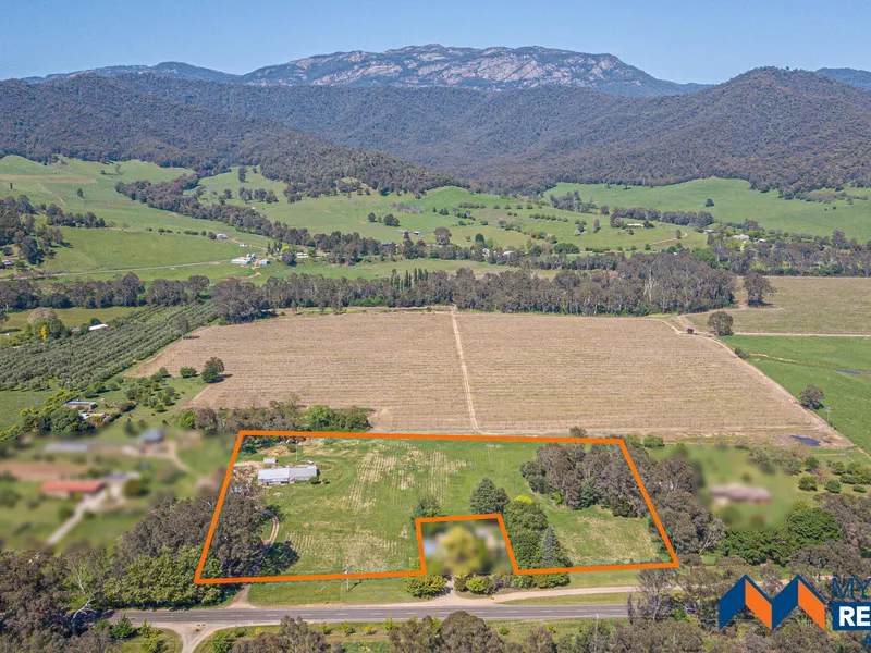 Nearly 9 Acres with a planning permit...