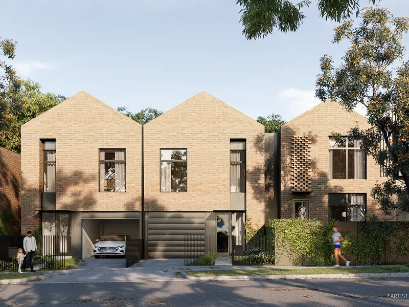 OFF THE PLAN STYLISH AND LUXURY TOWN HOUSES IN IVANHOE