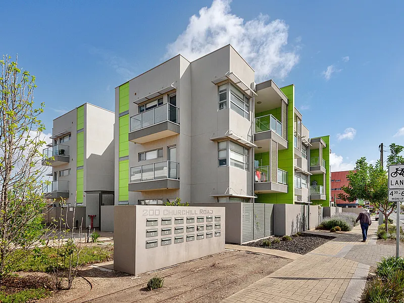 Commanding Corner Apartment Offering an Exclusive Courtyard