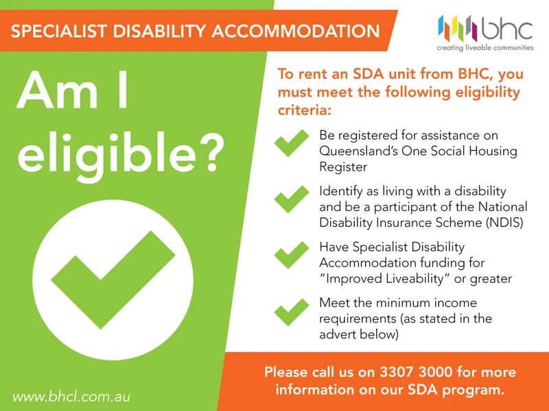 SPECIALIST DISABILITY ACCOMMODATION (SDA) CLOSE TO TRAIN,  BUS AND CITY