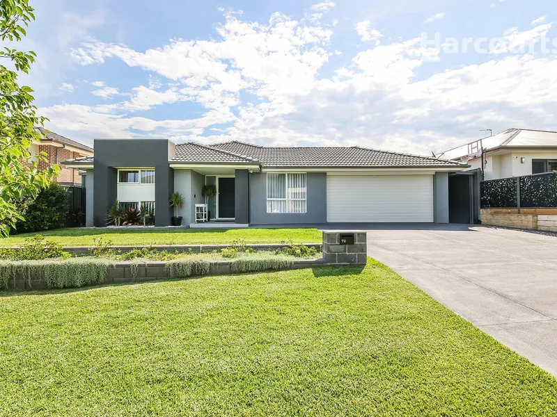 Modern Elegance And Drive Through Garage