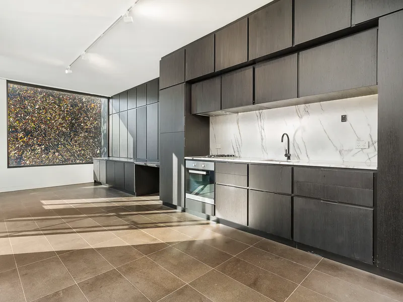 A sophisticated urban retreat with lux finishes