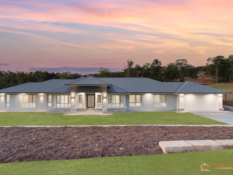WELCOME TO YOUR NEW PREMIUM ACREAGE HOME IN WOODHILL