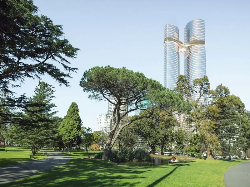 Luxury Residential Tower connecting 5-Star Hotel with an iconic sky bridge!