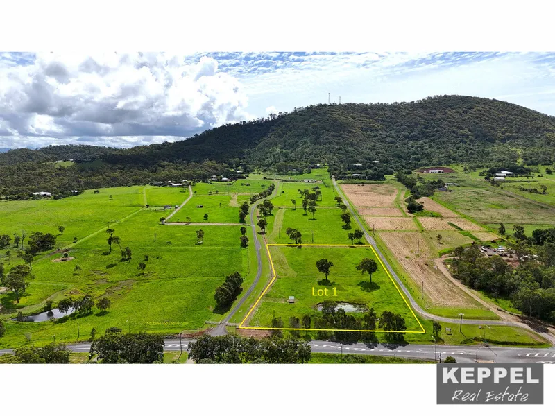 4 Acres with small dam & excellent bore 5minutes to Yeppoon