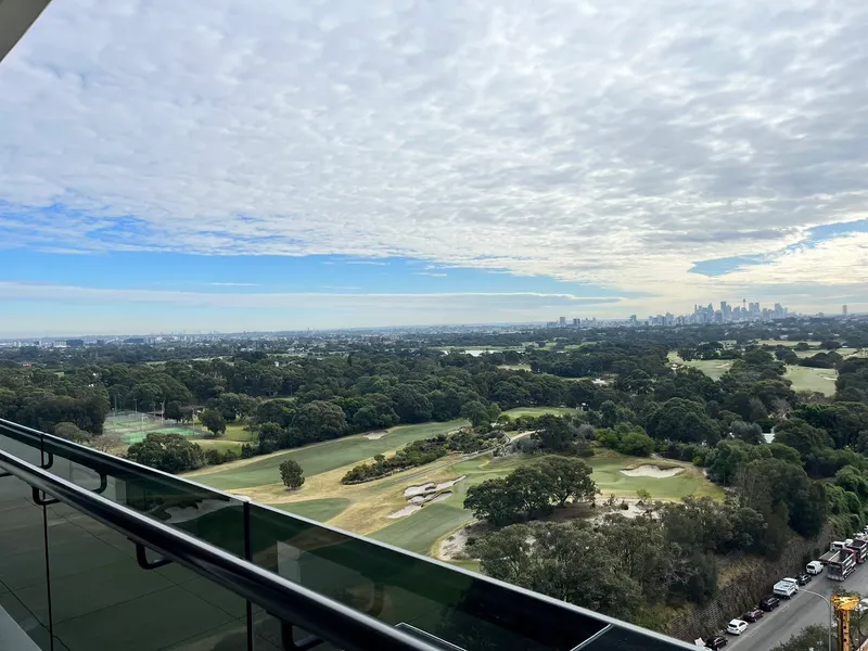 City & golf course view | Study | Dual Balcony