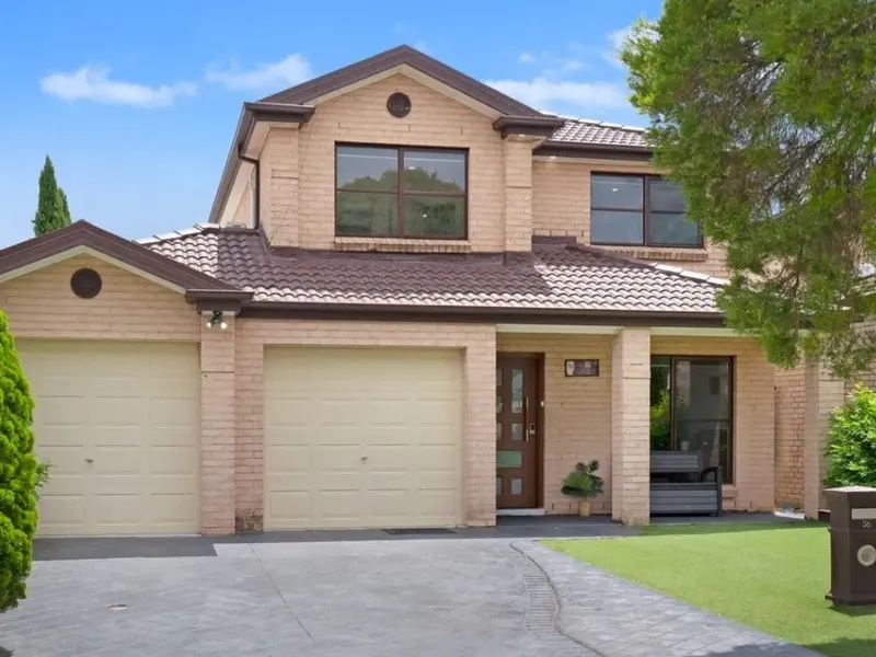 Contemporary double storey home