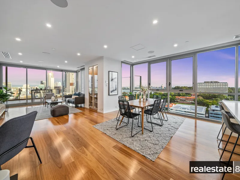 Deluxe interiors and unrivalled vistas - Welcome to The Aire Penthouse!