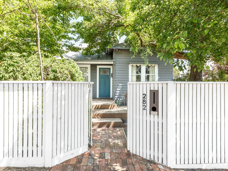 Affordable first home with large shed