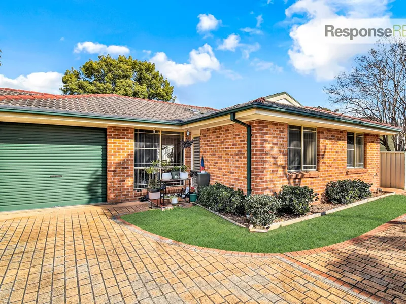 3-bed villa + garage – no stairs!