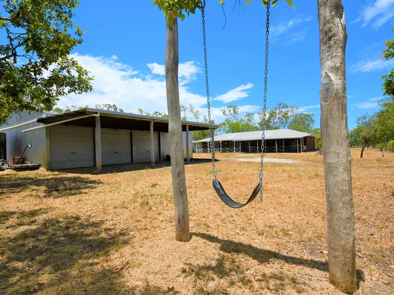Large brick home with 126m2 shed