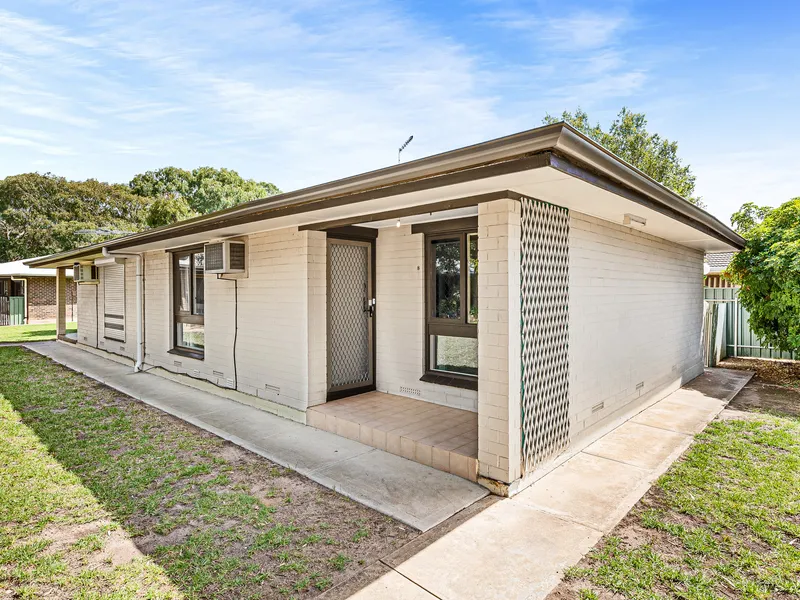 Solid brick Unit in Family Friendly Setting with a $260-280pw rental appraisal