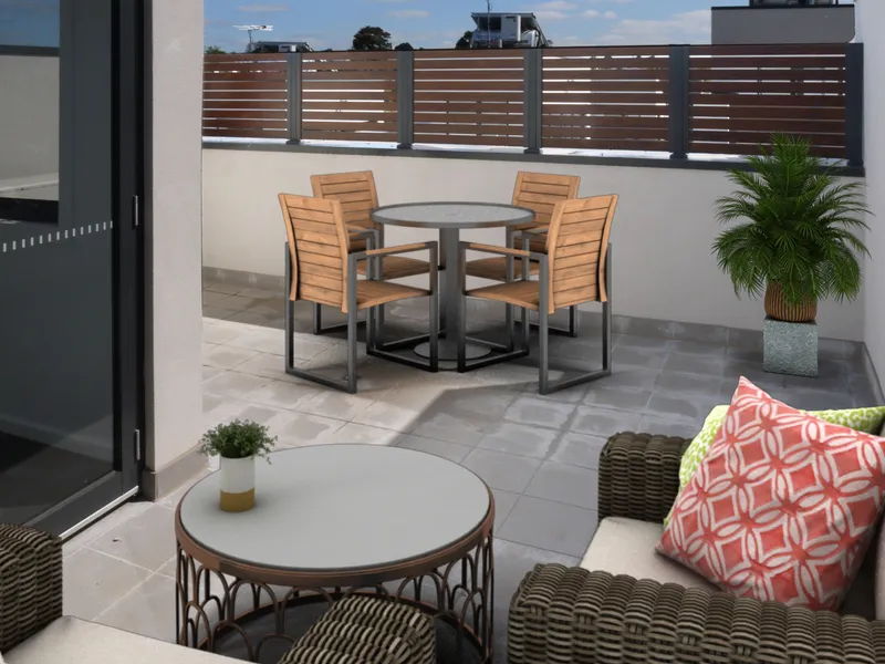 You Will Adore the Private Rooftop Terrace