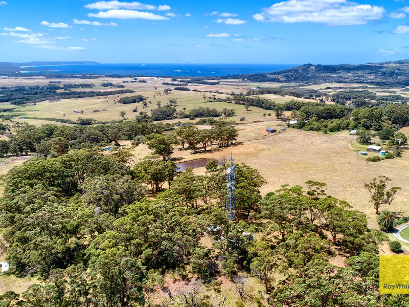 RARE OCEAN VIEW SOUTH COAST FARMLET