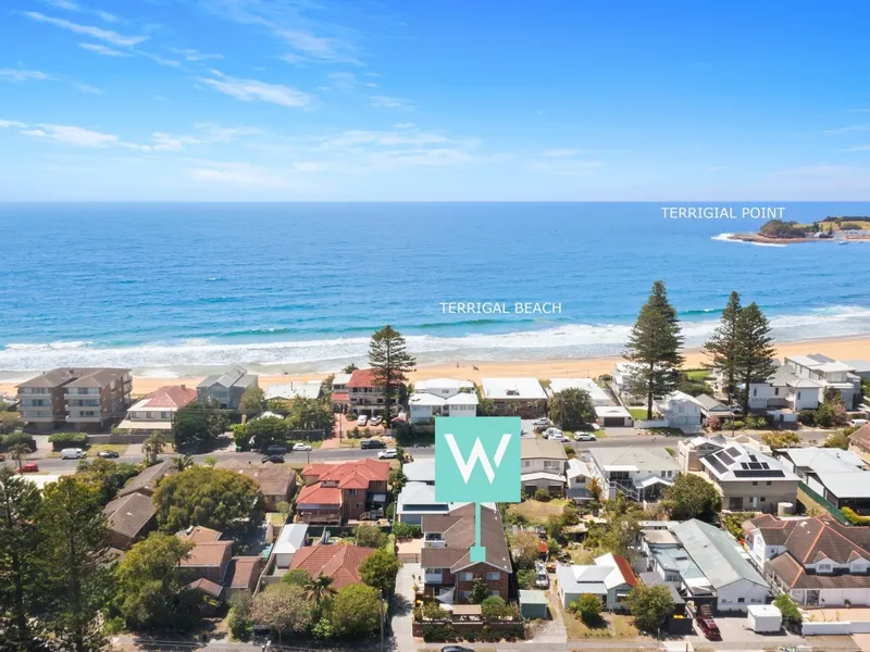 Coastal lifestyle just metres from Terrigal Beach