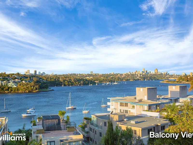 SPARKLING WATER VIEWS, HARBOUR BRIDGE GLIMPSES