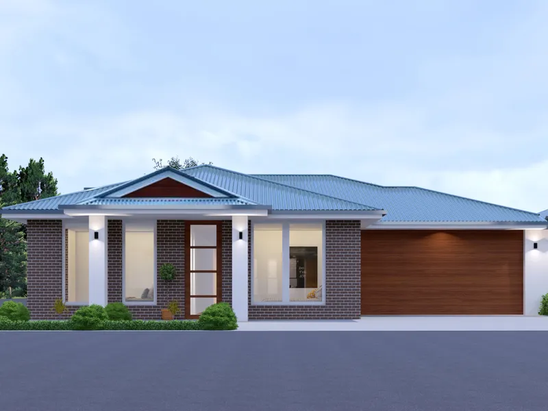 Fixed price turn-key luxury house and land package with double garage!
