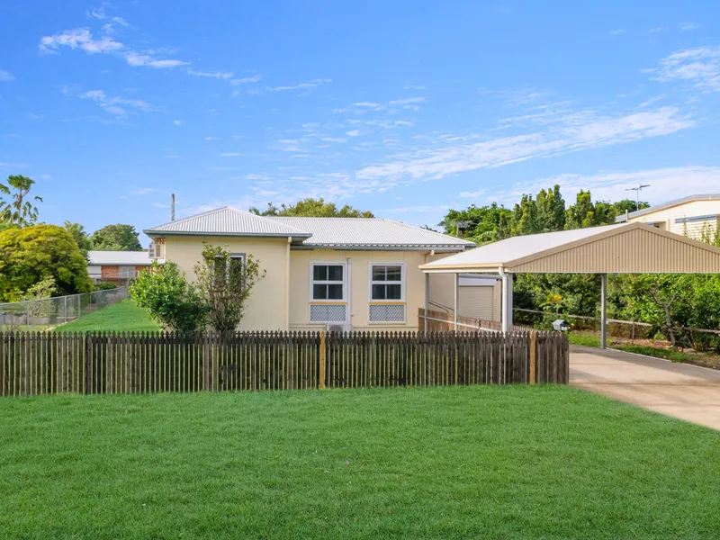 Watch the kids and pets play in your new spacious backyard 