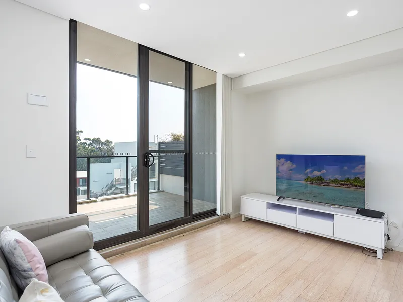 Oversized studio apartment