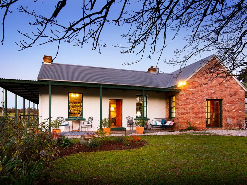 SOLID BRICK FARMHOUSE circa 1860s WITH 29 ACRES & PICTURESQUE COUNTRYSIDE READY FOR YOU TO HORSE AROUND!