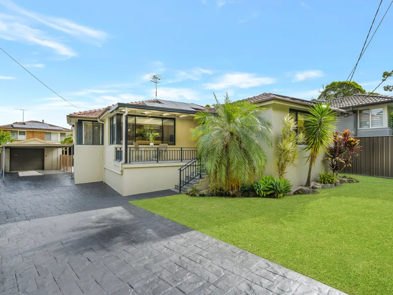 Tranquil family oasis with beautiful leafy aspect