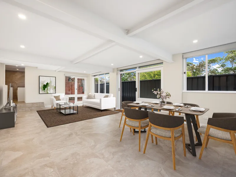 Fully renovated, private studio