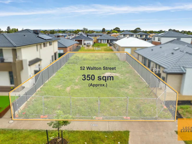 Build you dream in Orchard Green!