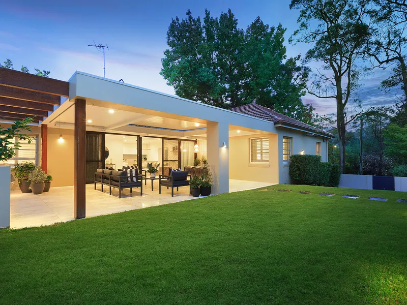 Live and entertain with stylish single level ease Renovated and ready for an easy relaxed lifestyle