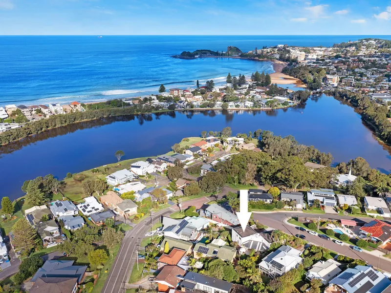 Exquisitely renovated home showcasing water views