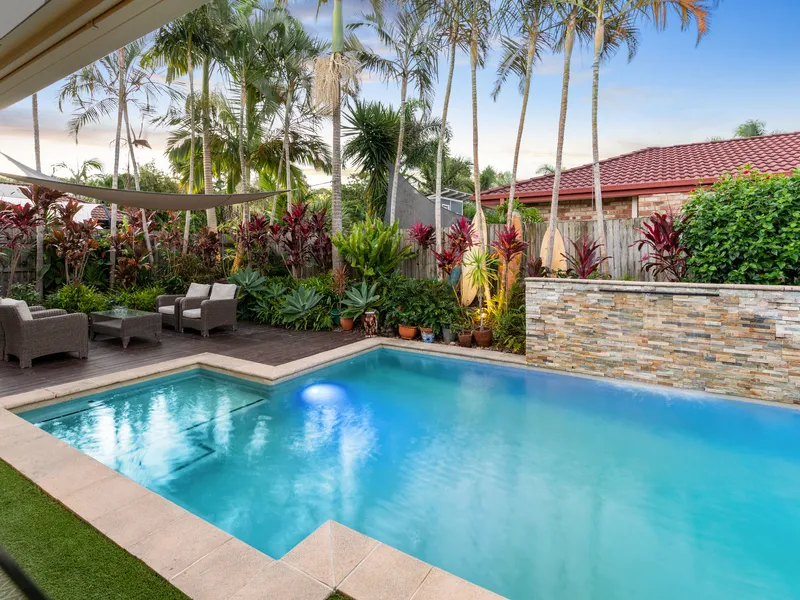 Tranquil Poolside Oasis