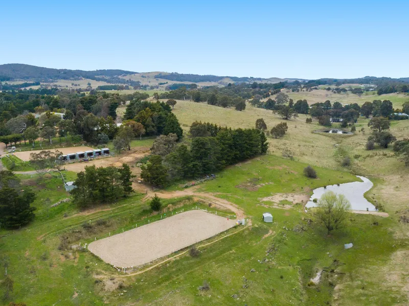 Horse Property with Two Arenas, Stables and Six Shelters with Yards