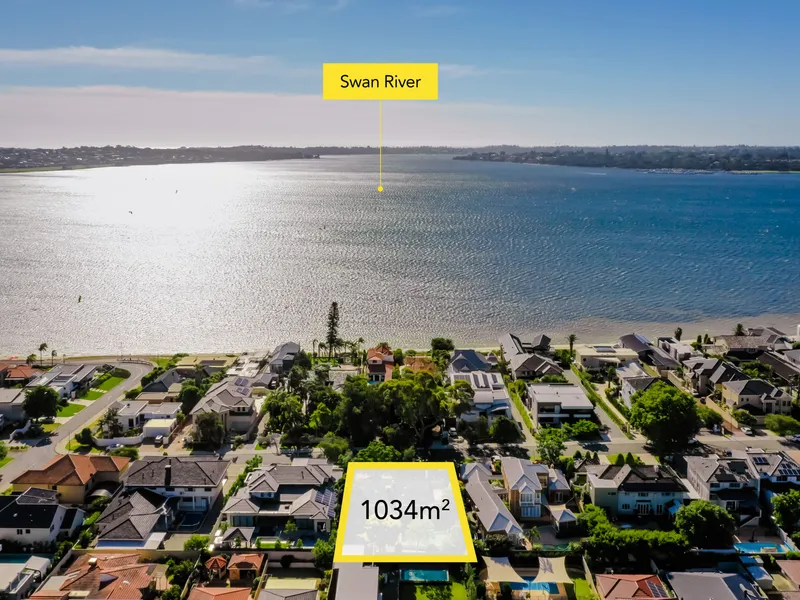 An Amazing Opportunity – One Street Back From the River!