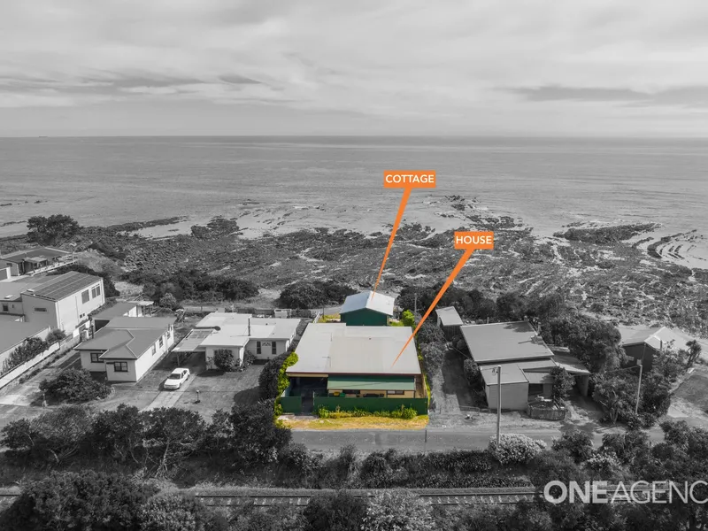 Dual-Dwelling Renovators in Prime Beachfront Locale