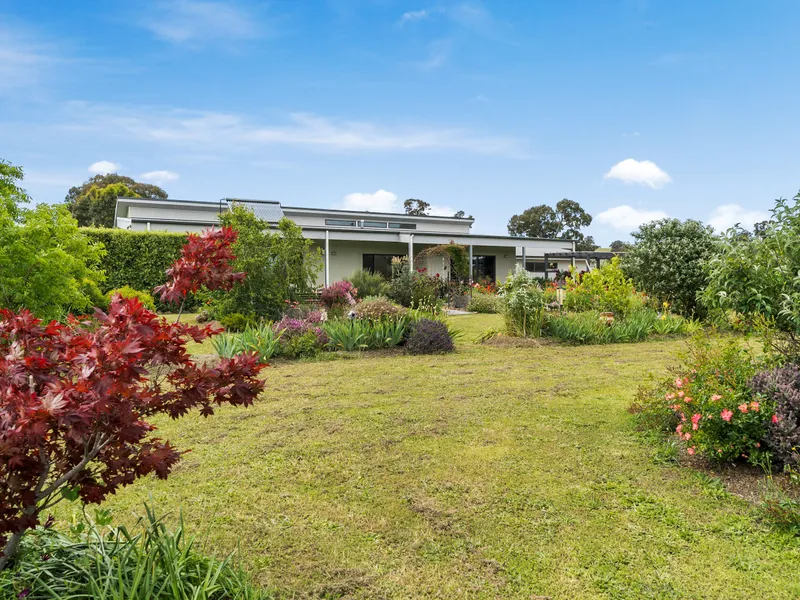 11 ACRES WITH A CUSTOM BUILT ENERGY EFFICIENT HOME