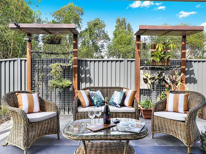 Contemporary home offering ultimate low-maintenance living, perfect for a 'lock-n-leave' lifestyle