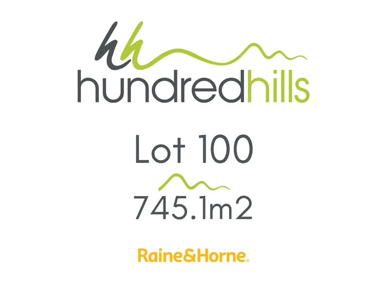 Limited Land Release, Hundred Hills Estate