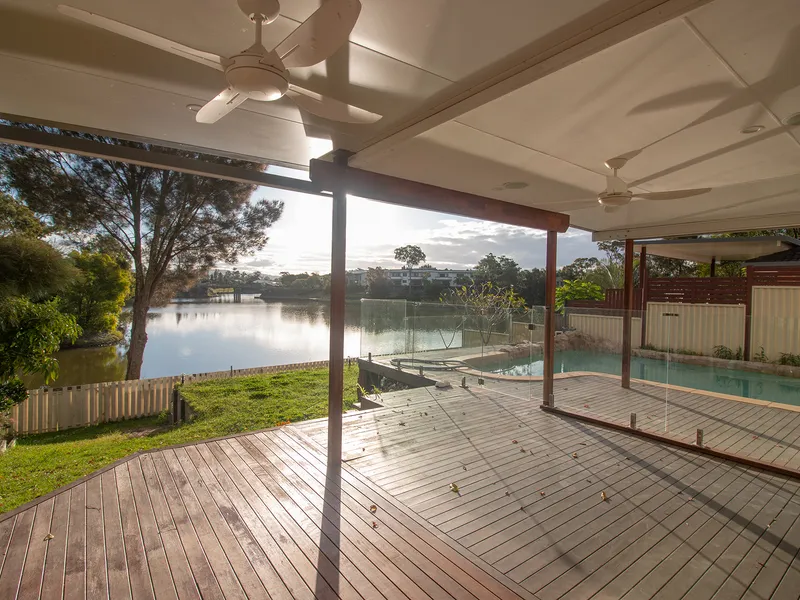 Conveniently located waterfront home