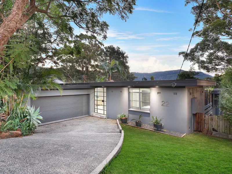 Rare space and privacy against a bush backdrop