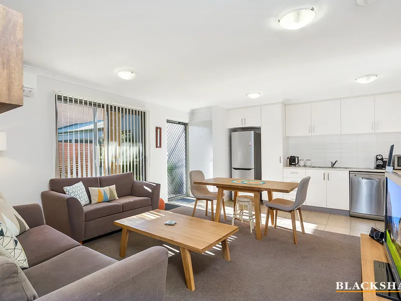Two bedroom, ground floor is sought after location