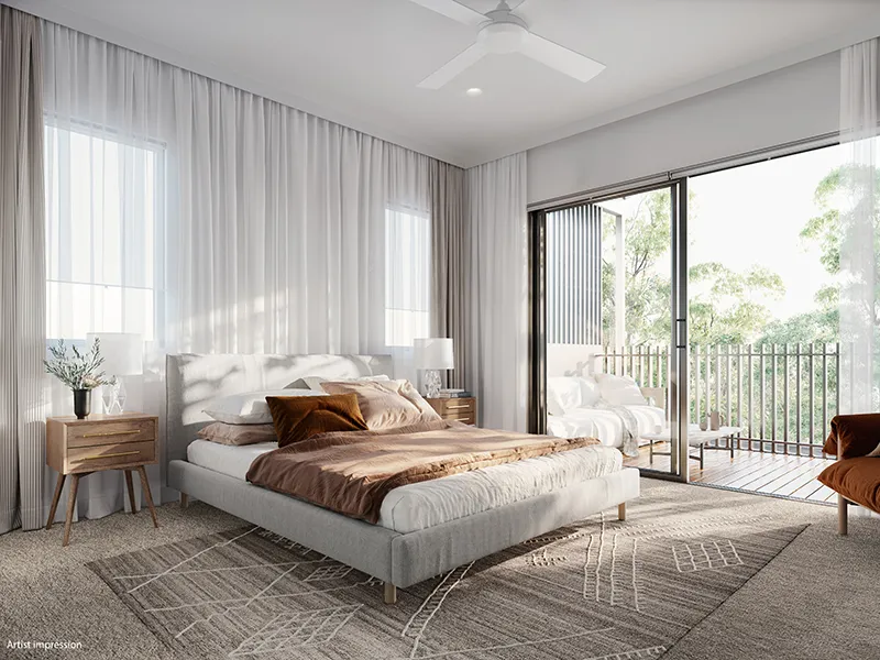 North-east facing, park facing terrace home.