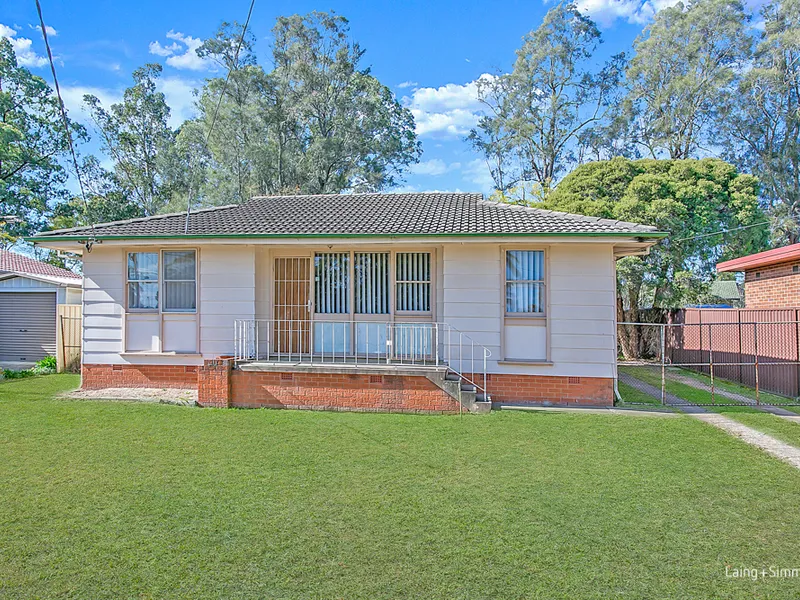 Charming three-bedroom home in a sought-after location