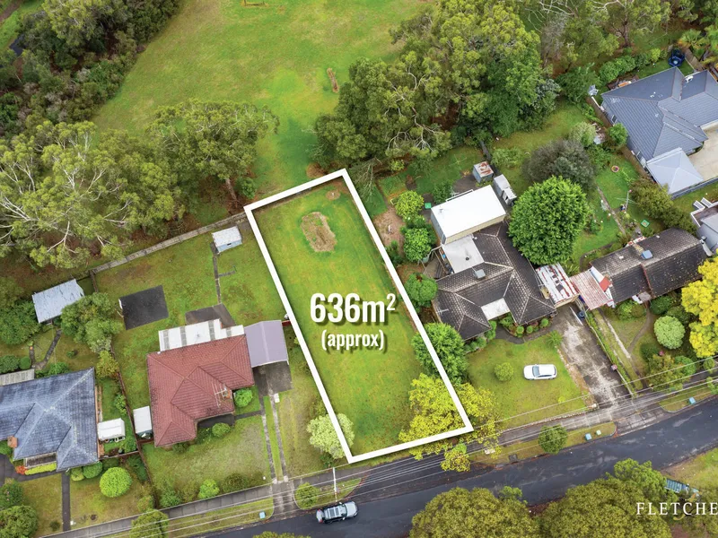 Rare Chance to Purchase a Prime Parcel of Land