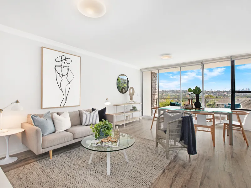 Spectacular Views & House-Size Living Close to The Beach  